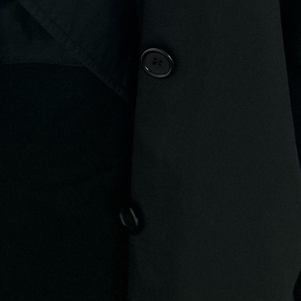 Burberry Black Double-Breasted Belted Trench - Picture 13 of 13